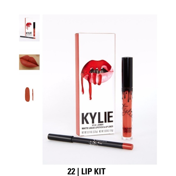 Kylie Cosmetics lip kit in 22 - Picture 3 of 3